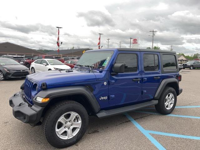 used 2020 Jeep Wrangler Unlimited car, priced at $29,288