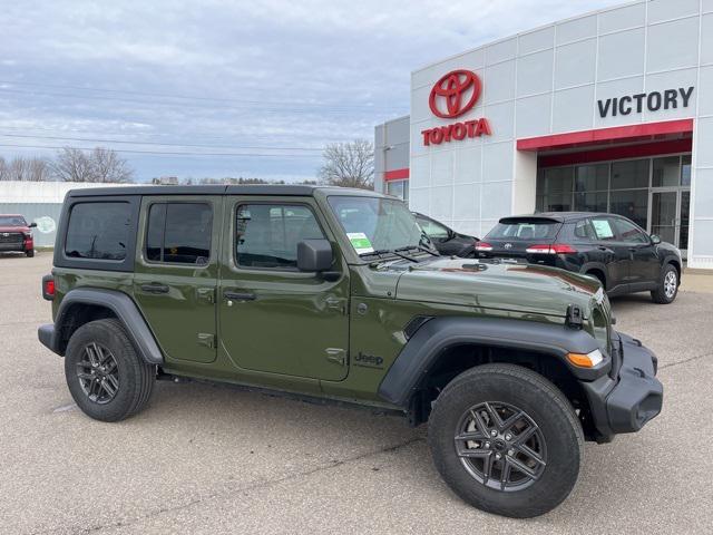 used 2024 Jeep Wrangler car, priced at $36,300