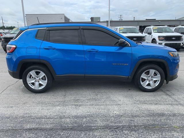 used 2022 Jeep Compass car, priced at $21,872