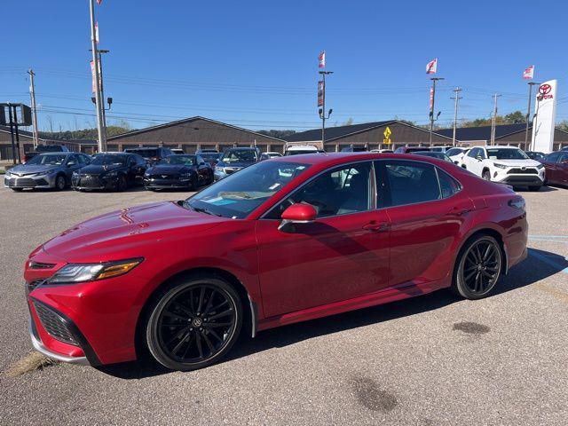 used 2021 Toyota Camry car, priced at $28,136