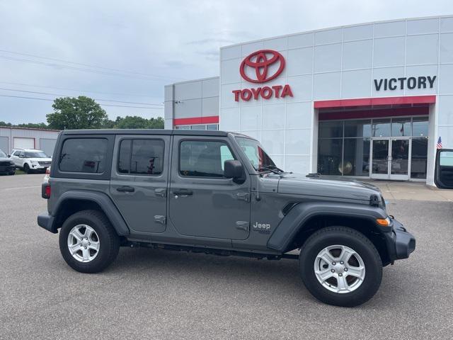 used 2020 Jeep Wrangler Unlimited car, priced at $29,566