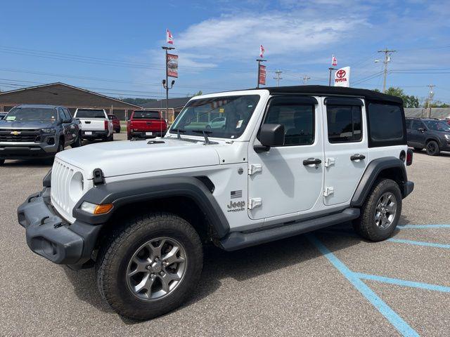 used 2020 Jeep Wrangler Unlimited car, priced at $28,076