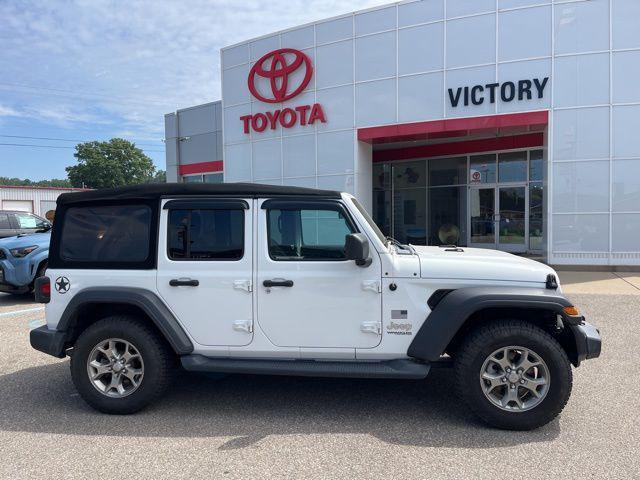 used 2020 Jeep Wrangler Unlimited car, priced at $28,076