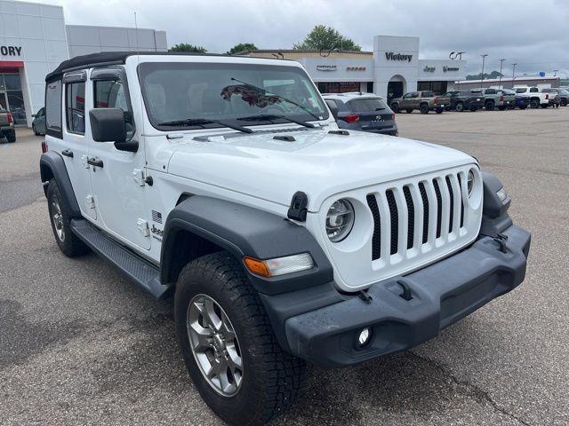 used 2020 Jeep Wrangler Unlimited car, priced at $31,726