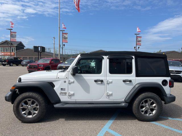 used 2020 Jeep Wrangler Unlimited car, priced at $28,076
