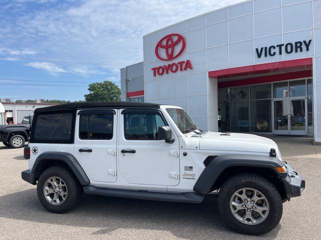 used 2020 Jeep Wrangler Unlimited car, priced at $28,076