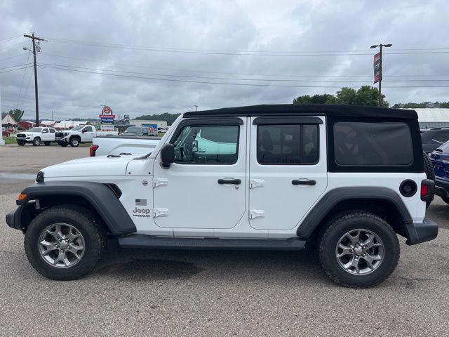 used 2020 Jeep Wrangler Unlimited car, priced at $31,726
