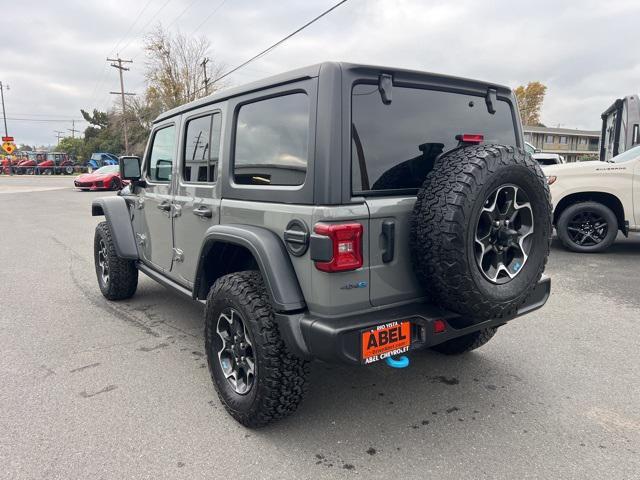 used 2022 Jeep Wrangler Unlimited 4xe car, priced at $30,073