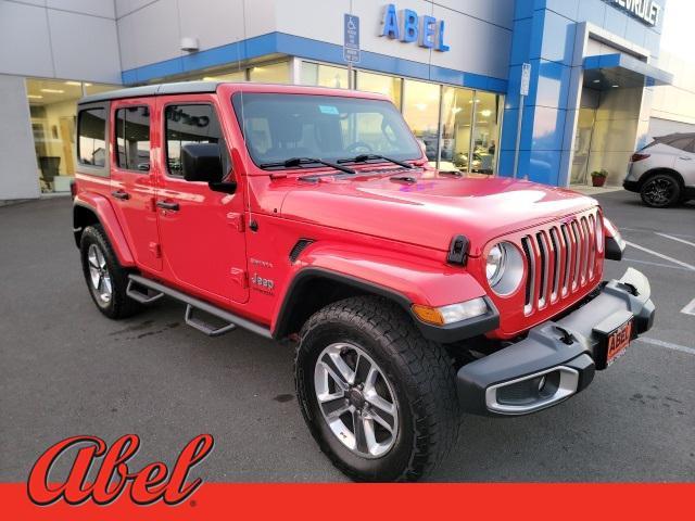 used 2018 Jeep Wrangler Unlimited car, priced at $27,120