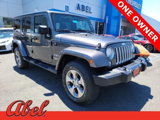 used 2018 Jeep Wrangler JK Unlimited car, priced at $25,242