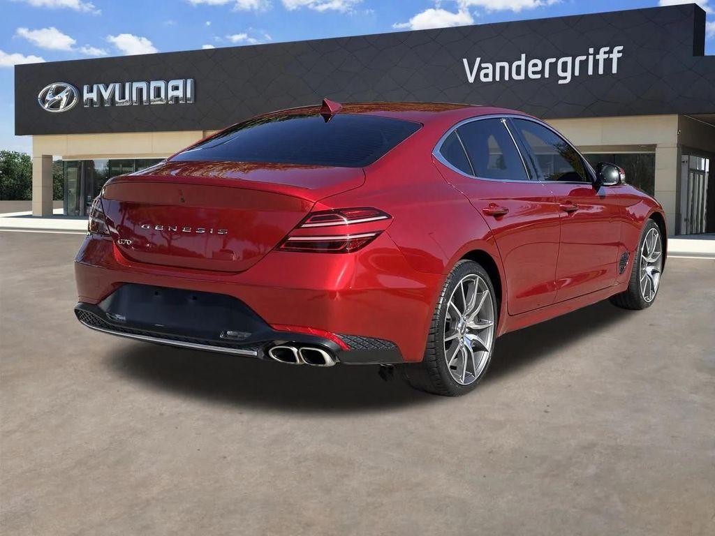 used 2023 Genesis G70 car, priced at $25,255