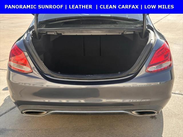 used 2015 Mercedes-Benz C-Class car, priced at $12,946