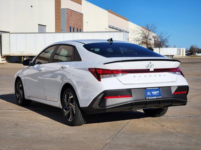 new 2025 Hyundai Elantra car, priced at $24,576