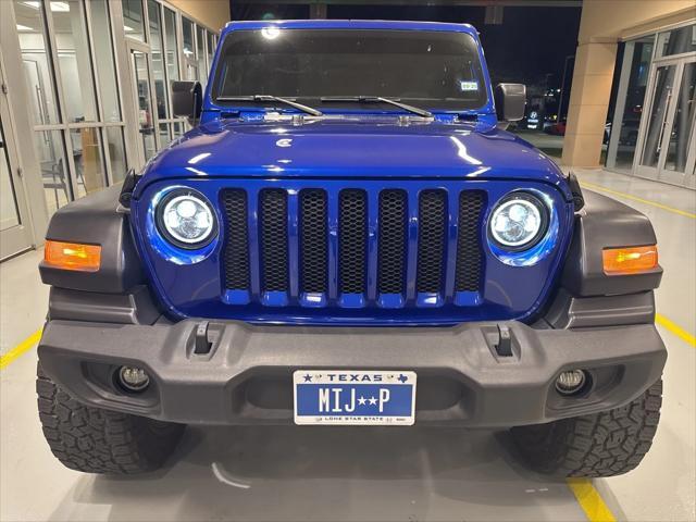 used 2020 Jeep Wrangler Unlimited car, priced at $31,835