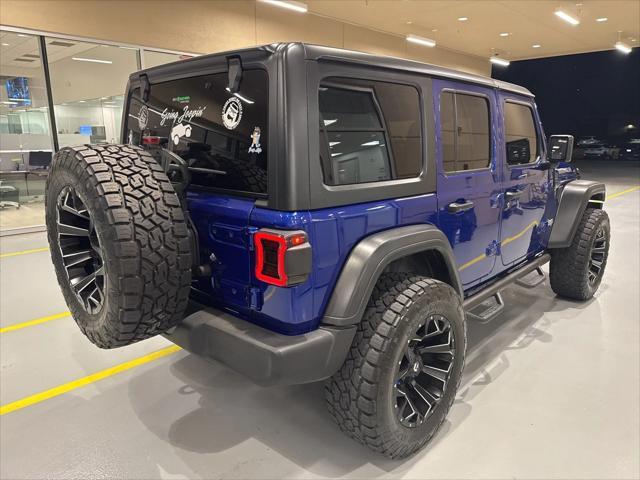 used 2020 Jeep Wrangler Unlimited car, priced at $31,835