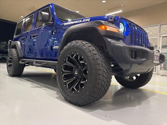 used 2020 Jeep Wrangler Unlimited car, priced at $31,835