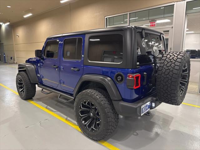 used 2020 Jeep Wrangler Unlimited car, priced at $31,835