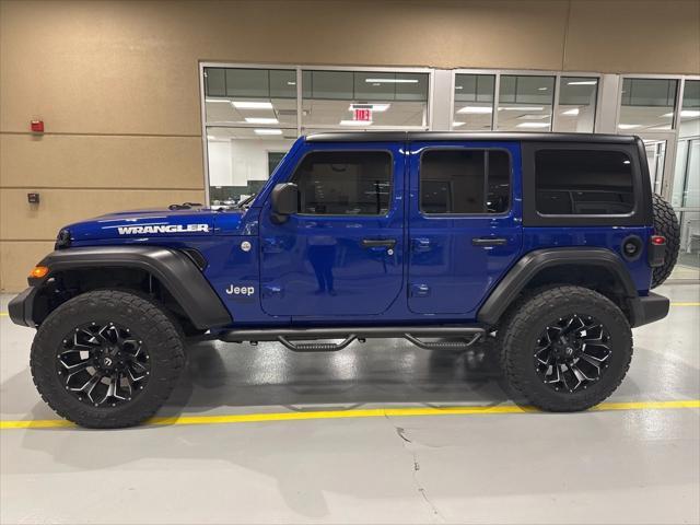 used 2020 Jeep Wrangler Unlimited car, priced at $31,835