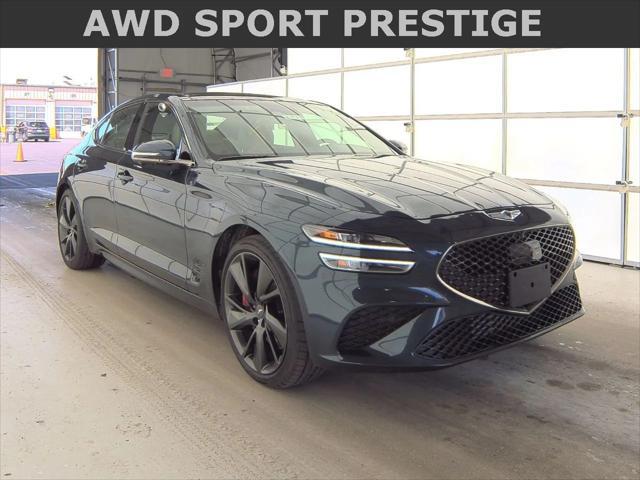 used 2022 Genesis G70 car, priced at $32,998