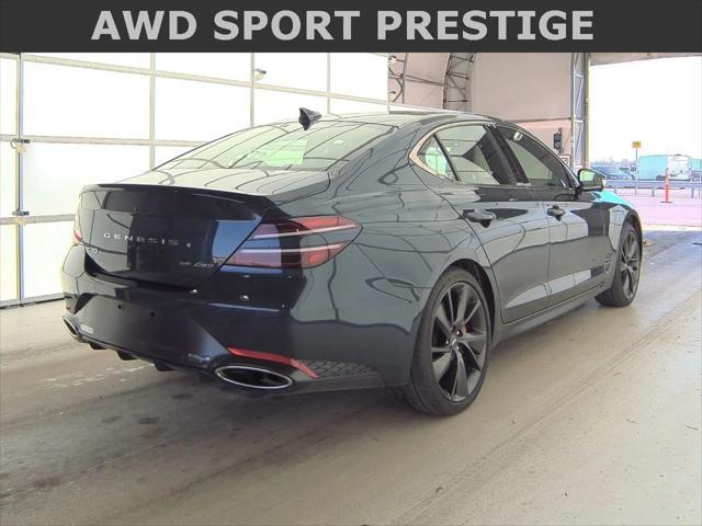 used 2022 Genesis G70 car, priced at $32,998