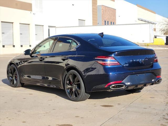 used 2022 Genesis G70 car, priced at $33,387