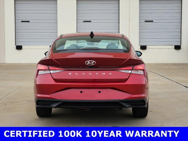 used 2023 Hyundai Elantra car, priced at $17,772