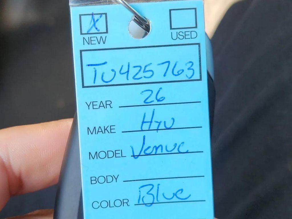 new 2026 Hyundai Venue car, priced at $24,187