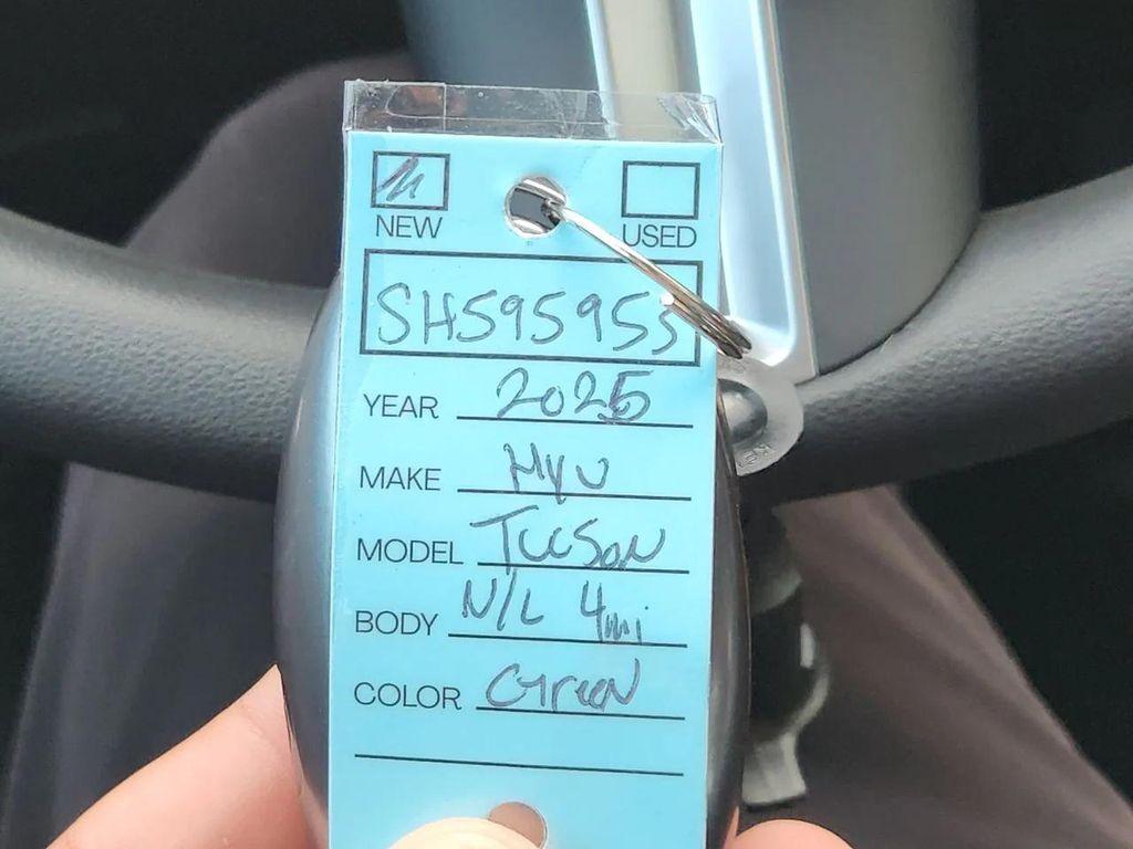 new 2025 Hyundai Tucson car, priced at $25,750