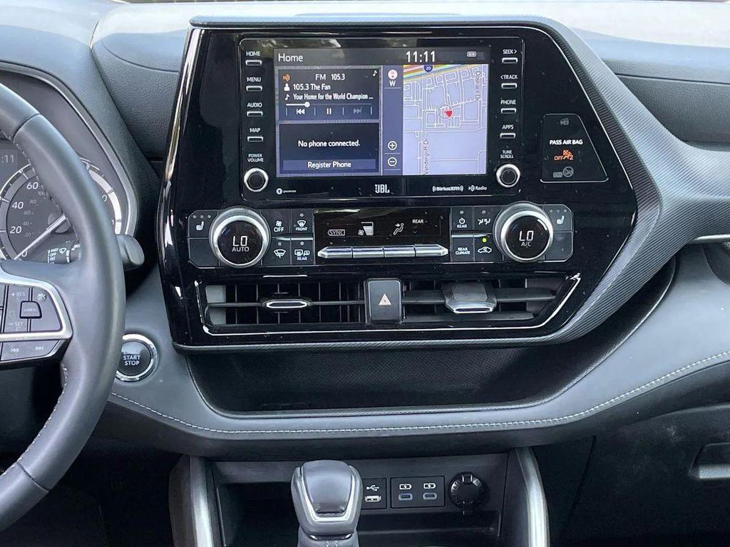 used 2022 Toyota Highlander car, priced at $32,890