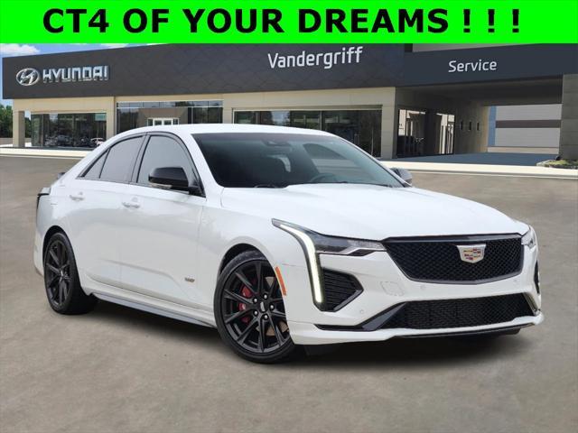 used 2022 Cadillac CT4-V car, priced at $35,152