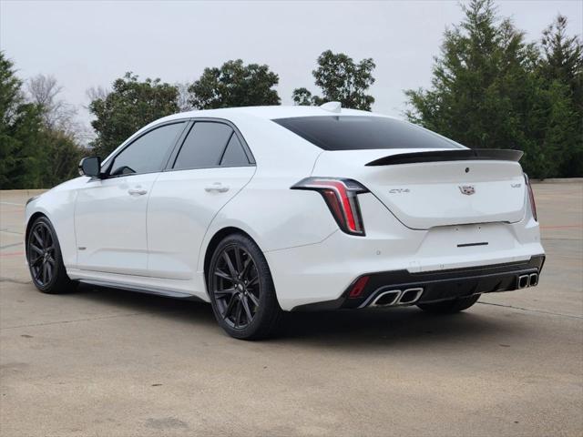 used 2022 Cadillac CT4-V car, priced at $35,152