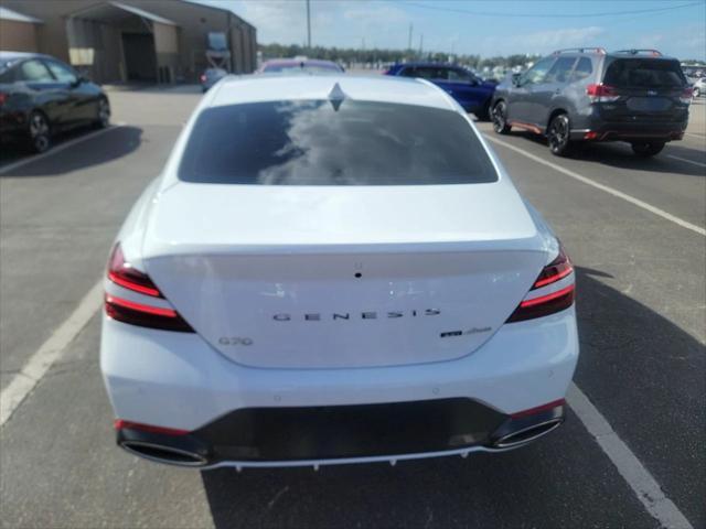 used 2022 Genesis G70 car, priced at $35,435