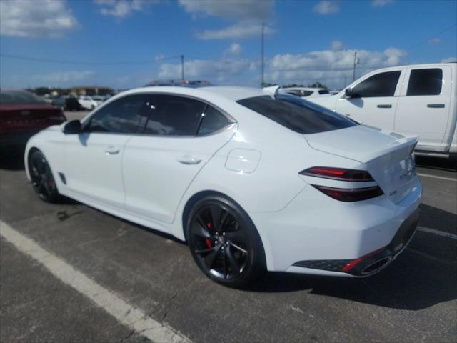 used 2022 Genesis G70 car, priced at $35,435