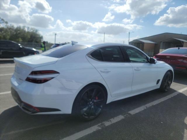 used 2022 Genesis G70 car, priced at $35,435