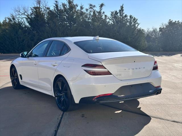 used 2023 Genesis G70 car, priced at $27,998