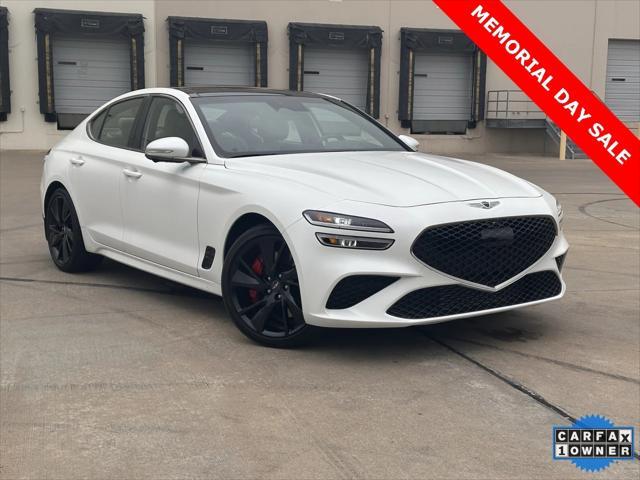 used 2023 Genesis G70 car, priced at $38,175