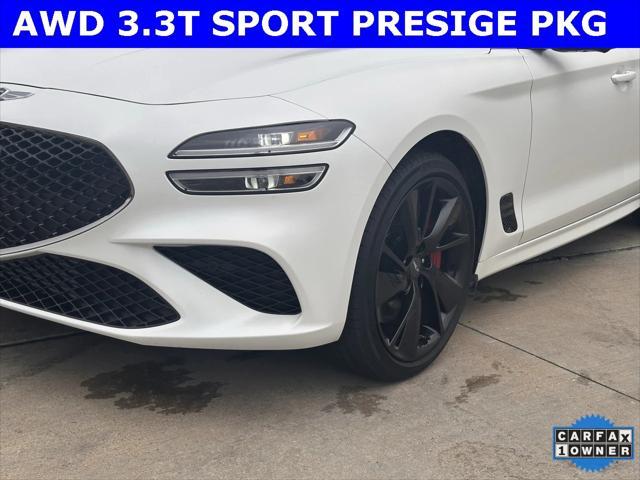 used 2023 Genesis G70 car, priced at $39,895
