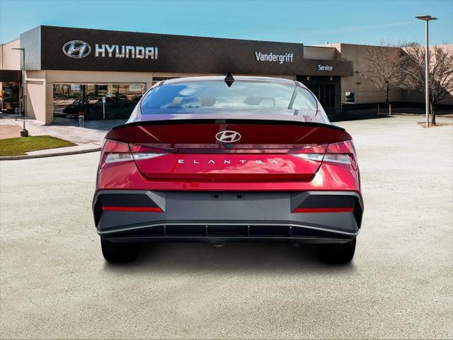 new 2025 Hyundai Elantra car, priced at $24,576