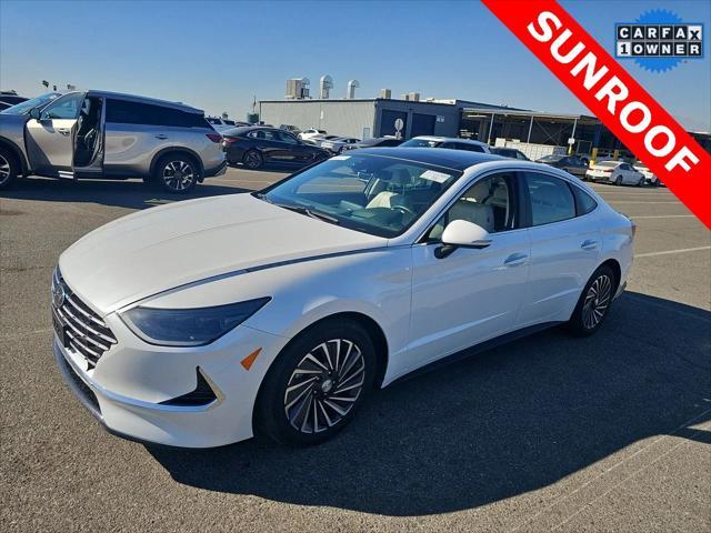 used 2023 Hyundai Sonata Hybrid car, priced at $25,982