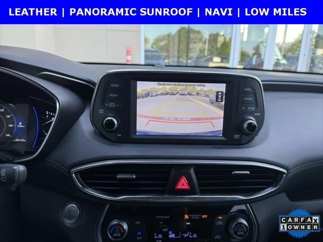 used 2019 Hyundai Santa Fe car, priced at $20,878