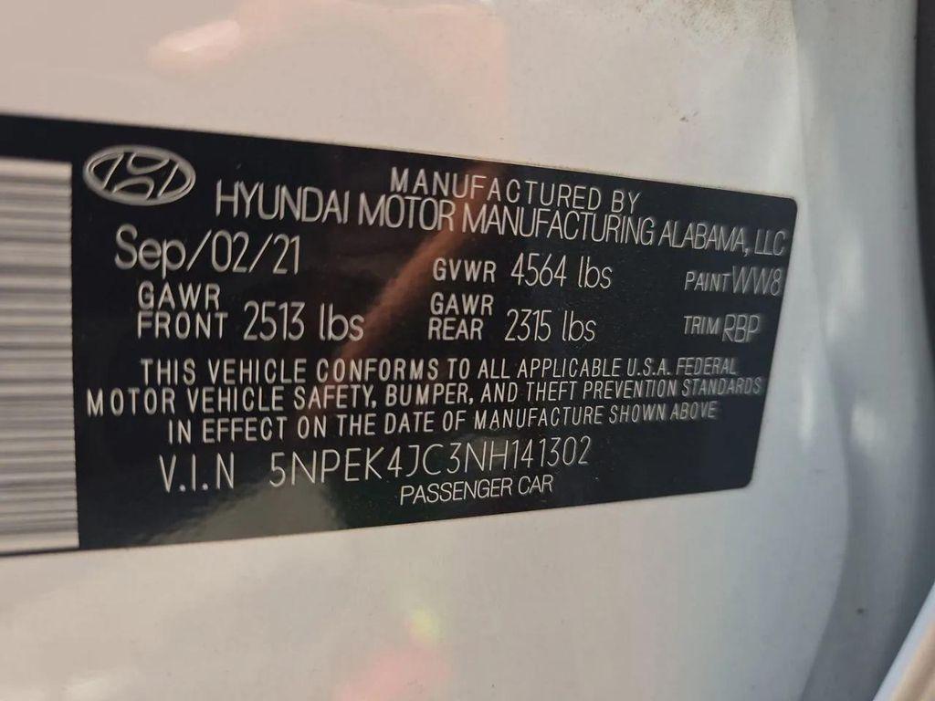 used 2022 Hyundai Sonata car, priced at $22,100
