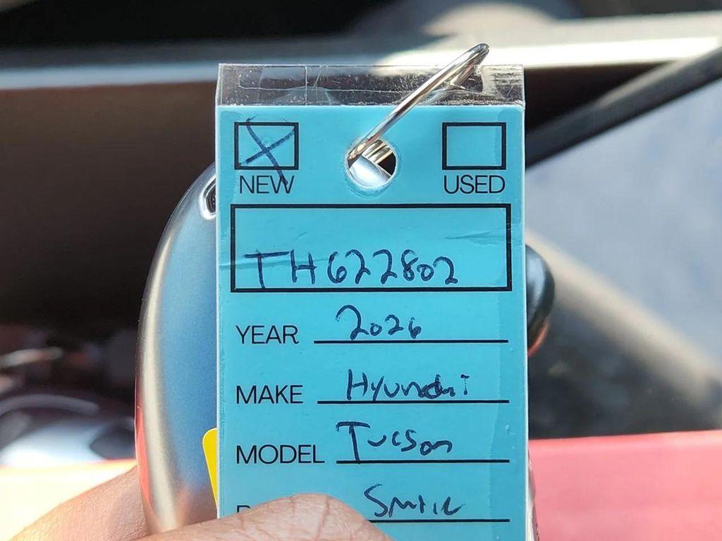 new 2026 Hyundai Tucson car, priced at $33,169