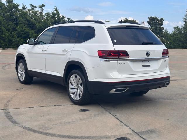 used 2021 Volkswagen Atlas car, priced at $26,384