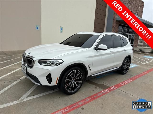 used 2022 BMW X3 car, priced at $33,005