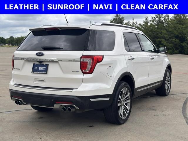 used 2018 Ford Explorer car, priced at $15,900