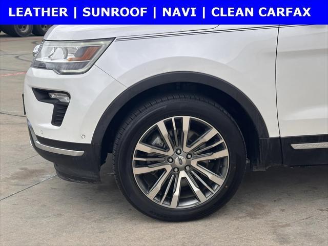 used 2018 Ford Explorer car, priced at $15,900