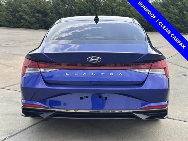 used 2022 Hyundai Elantra car, priced at $17,050
