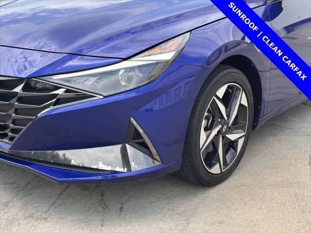 used 2022 Hyundai Elantra car, priced at $17,050