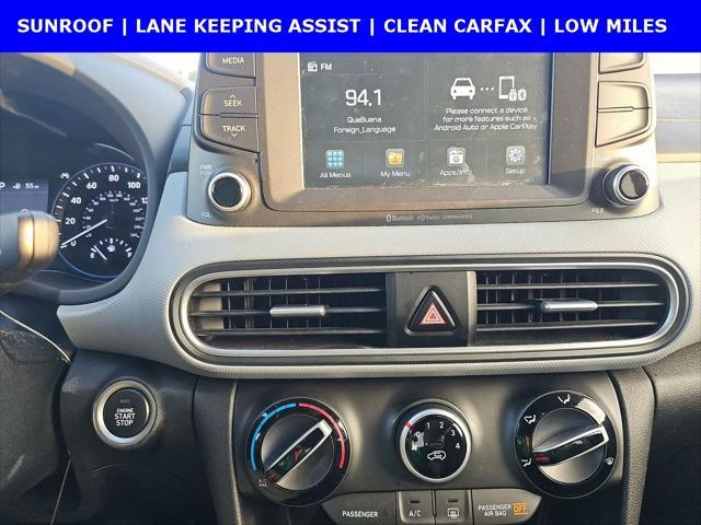 used 2018 Hyundai Kona car, priced at $14,692