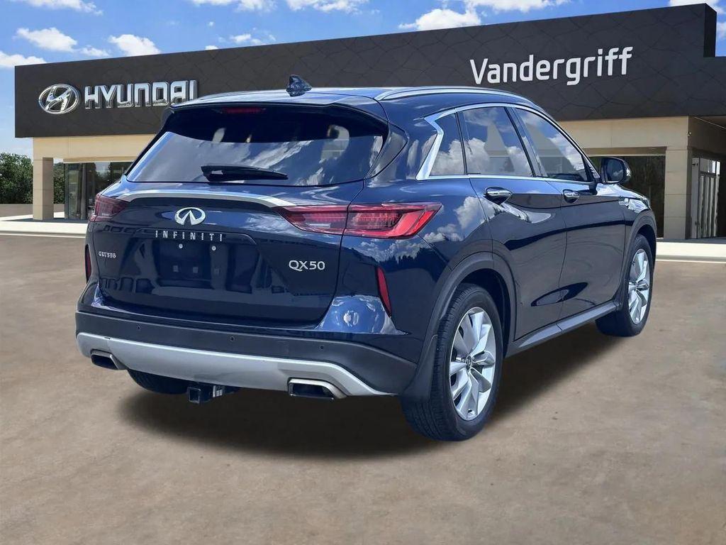 used 2022 INFINITI QX50 car, priced at $21,890
